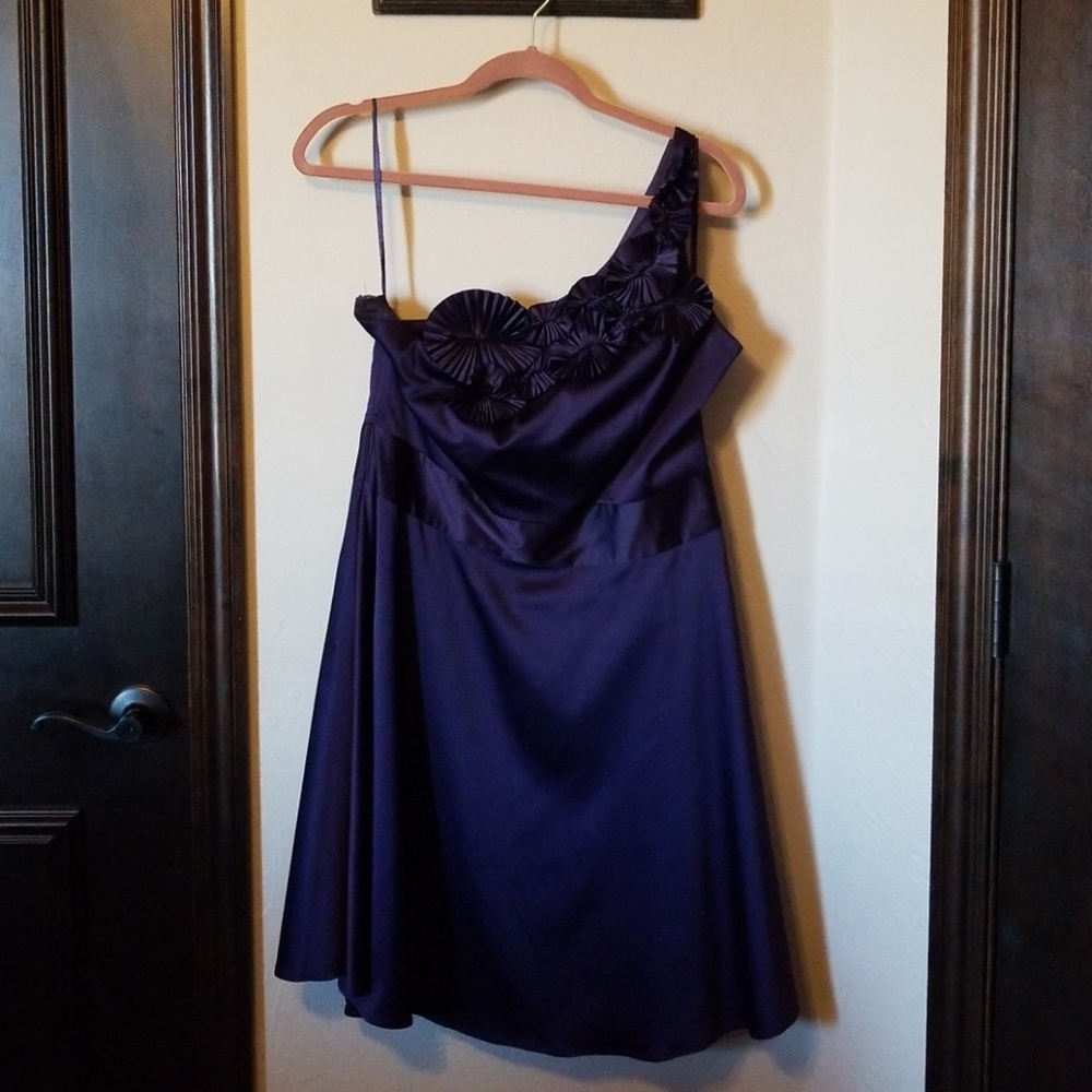 Purple Cocktail Dress